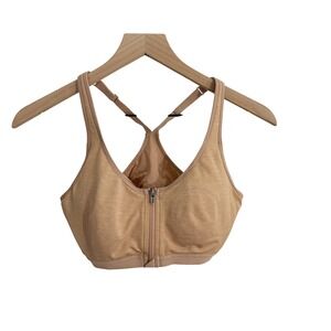 Victoria's Secret Sport Bra Tan Size 36B Athleisure Activewear Gym Work Out